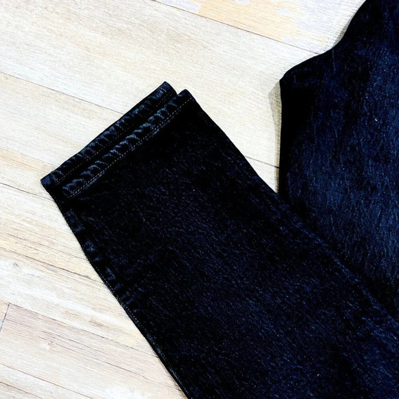 LEVI'S Wedgie black tapered women's jeans - Picture 6 of 12